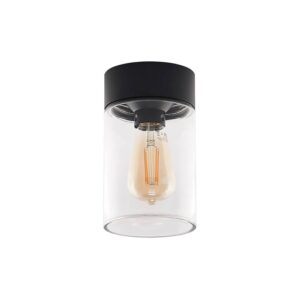 Arcchio Deckenlampe Liljana 9928077 Modern in Schwarz aus Aluminium 1-flammig E27
