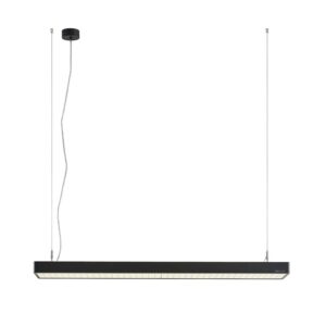 Arcchio LED Büroleuchte Susi 9968052 Modern in Schwarz aus Aluminium 2-flammig Arbeitszimmerleuchte
