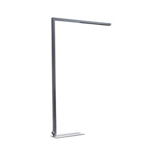 Arcchio LED Bürostehleuchten Jolinda 9968024 Dimmbar mit Bewegungsmelder Modern in Alu aus Aluminium 1-flammig Arbeitszimmerleuchte