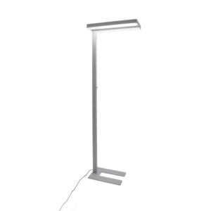 Arcchio LED Bürostehleuchten Logan 9968008 Dimmbar Modern in Alu aus Aluminium 2-flammig Arbeitszimmerleuchte
