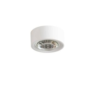Arcchio LED Deckenleuchte Rotari 10008660 Modern in Weiß aus Aluminium 1-flammig Wohnzimmerleuchte