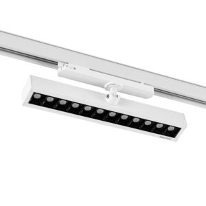 Arcchio LED Stromschienenstrahler Millay 9654015 Modern in Weiß aus Aluminium 1-flammig Arbeitszimmerleuchte