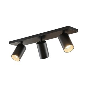 Arcchio Strahler Brinja 9928019 Modern in Schwarz aus Aluminium 3-flammig GU10 Flurleuchte