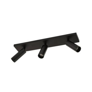 Arcchio Strahler Brinja Slim 10041199 Modern in Schwarz aus Aluminium 3-flammig GU10 Flurleuchte