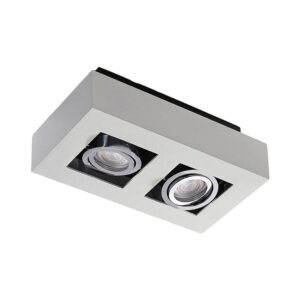 Arcchio Strahler Vince 9620457 Modern in Weiß aus Aluminium 2-flammig GU10 Flurleuchte