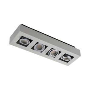 Arcchio Strahler Vince 9620460 Modern in Weiß aus Aluminium 4-flammig GU10 Flurleuchte