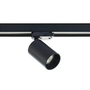 Arcchio Stromschienenstrahler Brinja 9928022 Modern in Schwarz aus Aluminium 1-flammig GU10 Flurleuchte