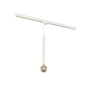 Arcchio Stromschienenstrahler Ejona 9928114 Modern in Weiß aus Aluminium 1-flammig E27 Flurleuchte
