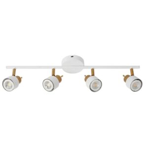 Arte Lamp Deckenstrahler Almach 4-flammig Schwenkbar Weiß GU10