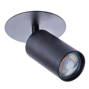 Arte Lamp Deckenstrahler Cefeo 1-flammig schwenkbar Schwarz GU10