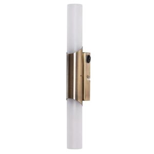 Arte Lamp Spiegelleuchte Aqua-Bastone 2-flammig Bronze E14 feuchtigkeitsresistent