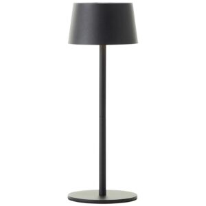 Brilliant Akku-Tischleuchte Jona 25 cm Schwarz