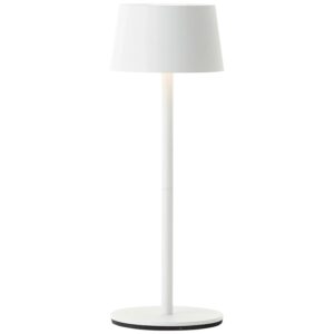 Brilliant Akku-Tischleuchte Jona 25 cm Weiß