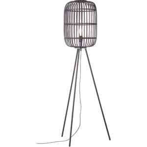 Brilliant Dreibein-Stehlampe Woodrow Schwarz