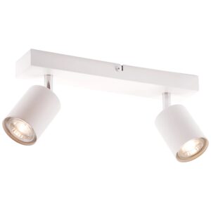 Brilliant LED-Deckenstrahler Taio 2-flammig Weiß 35