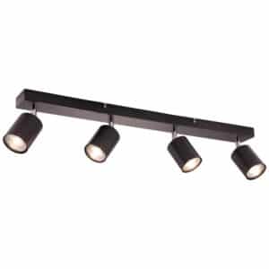 Brilliant LED-Deckenstrahler Taio 4-flammig Schwarz 69