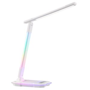 Brilliant LED-Tischlampe Cyberglow Weiß 31