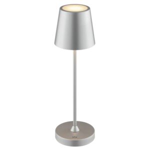 Brilliant Tischleuchte LED Elora 11cm Silber