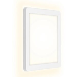 Brilo LED-Außenleuchte Frankfurt Weiß eckig