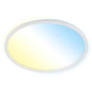 Brilo LED-Deckenleuchte Slim S B-Smart Panel Dimmbar Weiß 22 W