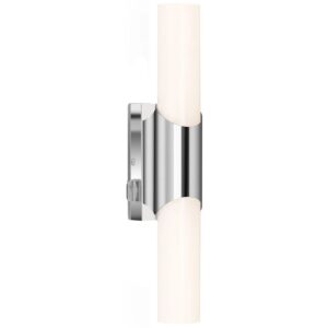 Brilo LED-Wandleuchte Klak Chrom 6