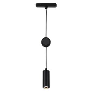 Brilo Pendelleuchte Luxtrail Höhenverstellbar Warmweiß Schwarz