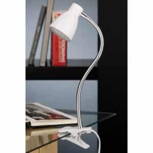 Briloner LED-Klemmleuchte Grip Weiß