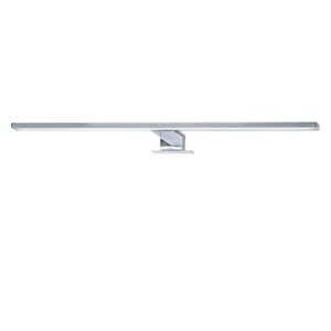 Briloner LED Spiegelleuchte Neutralweiß Spritzwasserschutz 60 cm Chrom