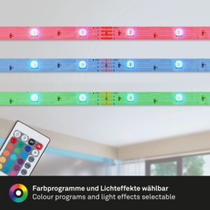 Briloner LED Streifen Flexband 5 m selbstklebend Mehrfarbig