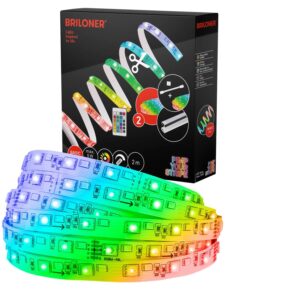 Briloner Pimp your Stripe LED-Band Starter-Set RGB/W Fernbedienung 2 m