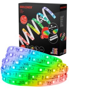 Briloner Pimp your Stripe LED-Band Starter-Set Smart RGB/W-Funktion 2 m
