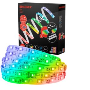 Briloner Pimp your Stripe LED-Band Starter-Set Smart RGB/W-Funktion IP44 2 m