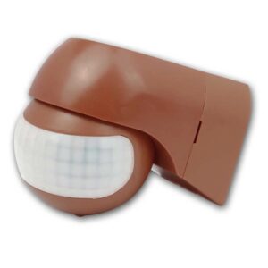 ChiliTec Bewegungsmelder 180 Grad CBM-Slim Ziegel 1-800W 12m