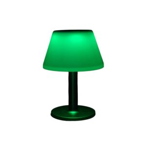 Dapo Solar Tischleuchte Jolla mit Fernbedienung IP44 Metall Kunststoff Bunte LEDs RGB