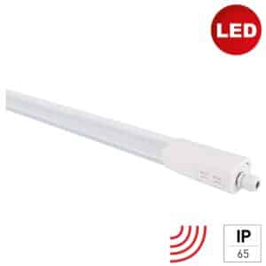 E2 Elektro Feuchtraum-Lichtleiste LED Plus M 36 W Sensor Weiß
