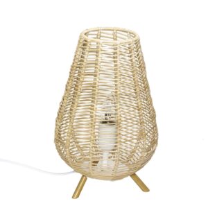 EASYLIGHT Beistelllampe Korb Boho Design 34