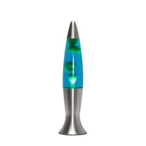 EASYLIGHT Lavalampe Blau Grün 40 cm Hoch mit Leuchtmittel Angelina