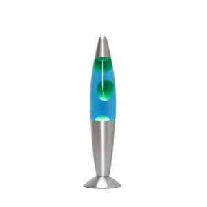 EASYLIGHT Lavalampe Grün Blau 36 cm Hoch mit Leuchtmittel Timmy