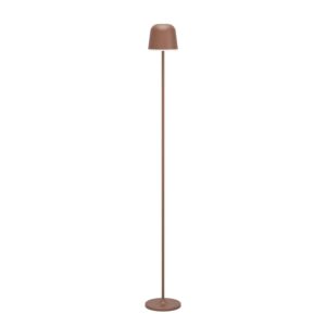 EGLO LED Akku Stehlampe MANNERA-L kabellose Touchdimmer Rostbraun IP54