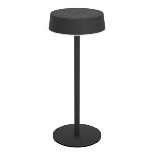 EGLO LED-CCT Solar Tischleuchte SIMERI Schwarz Touchdimmer IP54