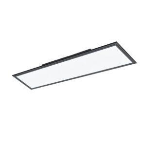 EGLO LED-Deckenleuchte SALOBRENA 1 Schwarz 1200x300mm 4000K 4700lm