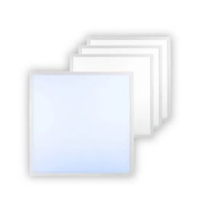 ENOVALITE 4er Pack LED Panel 62x62cm Deckenleuchte 36W 3600Lm 6000K Kaltweiß Rasterleuchte mit Philips Driver