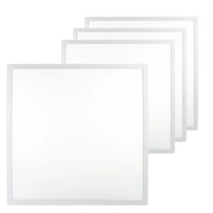 ENOVALITE 4er Pack LED Panel UGR Unter 19 62x62 cm Deckenleuchte 36W 3600Lm 4000K Neutralweiß Rasterleuchte Philips Driver