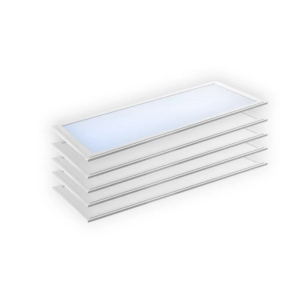 ENOVALITE 5er Pack LED-Panel 120x30 36W 3600lm Kaltweiß Deckenleuchte Flimmerfrei UGR22 Ultraflache Büro-Einbauleuchte mit PHILIPS Treiber