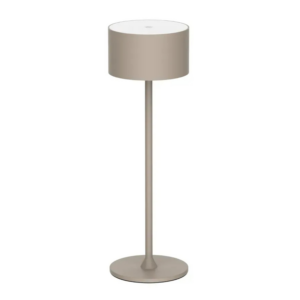 ENOVALITE Akkutischleuchte LED Dimmbar CCT Einstellbar 2700-6500K IP44 Kabellos Sand