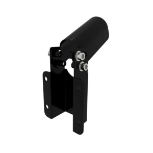 ENOVALITE Wandhalterung Straßenleuchte Ø52-60mm Verstellbar Lampenmast Adapter Montagearm Eisen Schwarz