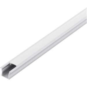 Eglo Alu LED-Einbauprofil Weiß Diffuser Weiß Recessed Profil 2 Länge 1000 mm