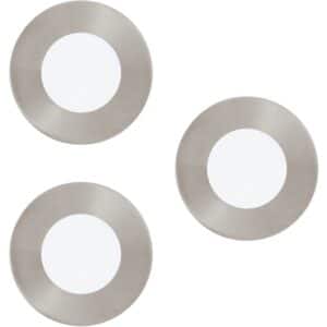 Eglo Connect LED-Einbauleuchte Fueva 3er-Set Ø 8