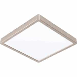 Eglo LED Aufbauleuchte Fueva 5 Weiß-Nickel matt eckig 20