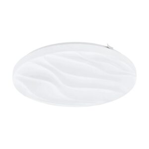 Eglo LED-Deckenleuchte Banariba Ø 33 cm Weiß